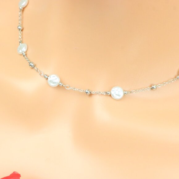 Minimalist Necklace Chain, Elegant Jewelry for Women & Girls | MLCRC2158 - Picture 9 of 10